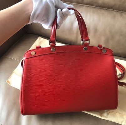 Louis Vuitton Epi M4030E Brea MM Women's Handbag Carmine