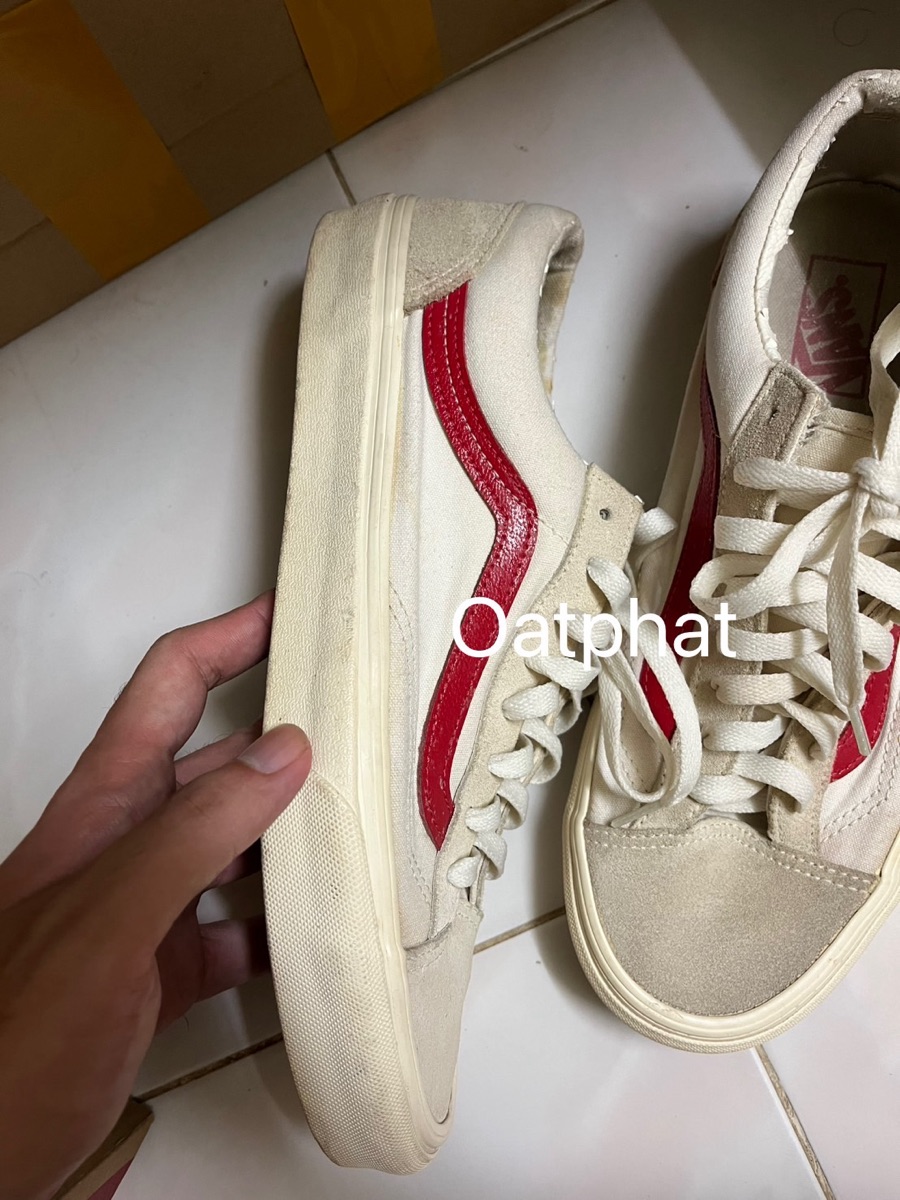 Buy & Sell Vans Style 36 Marshmallow Racing Red | SASOM