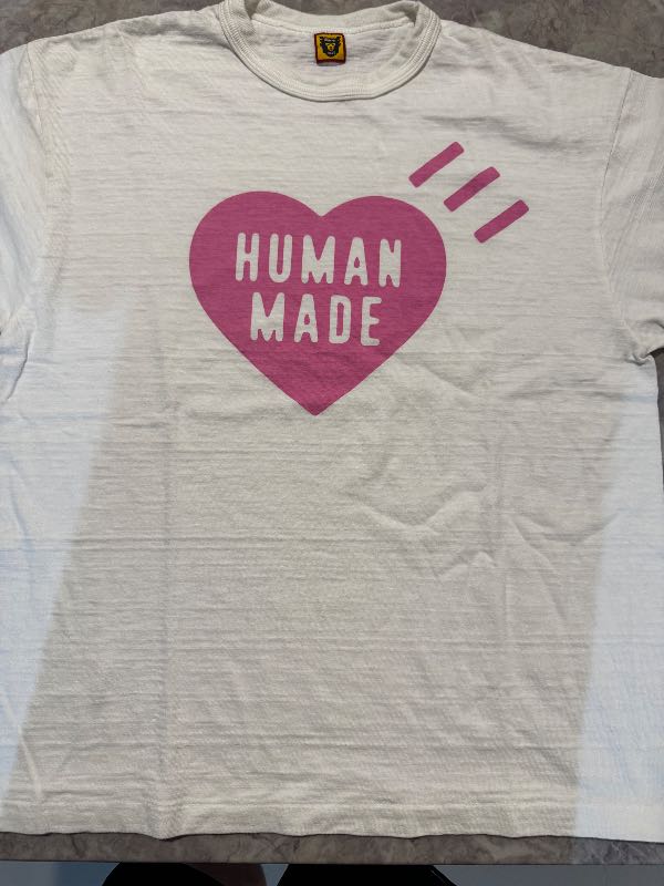 HUMAN MADE Heart T-Shirt Harajuku ピンク XL HUMAN MADE Heart T-Shirt Harajuku Store Limited 