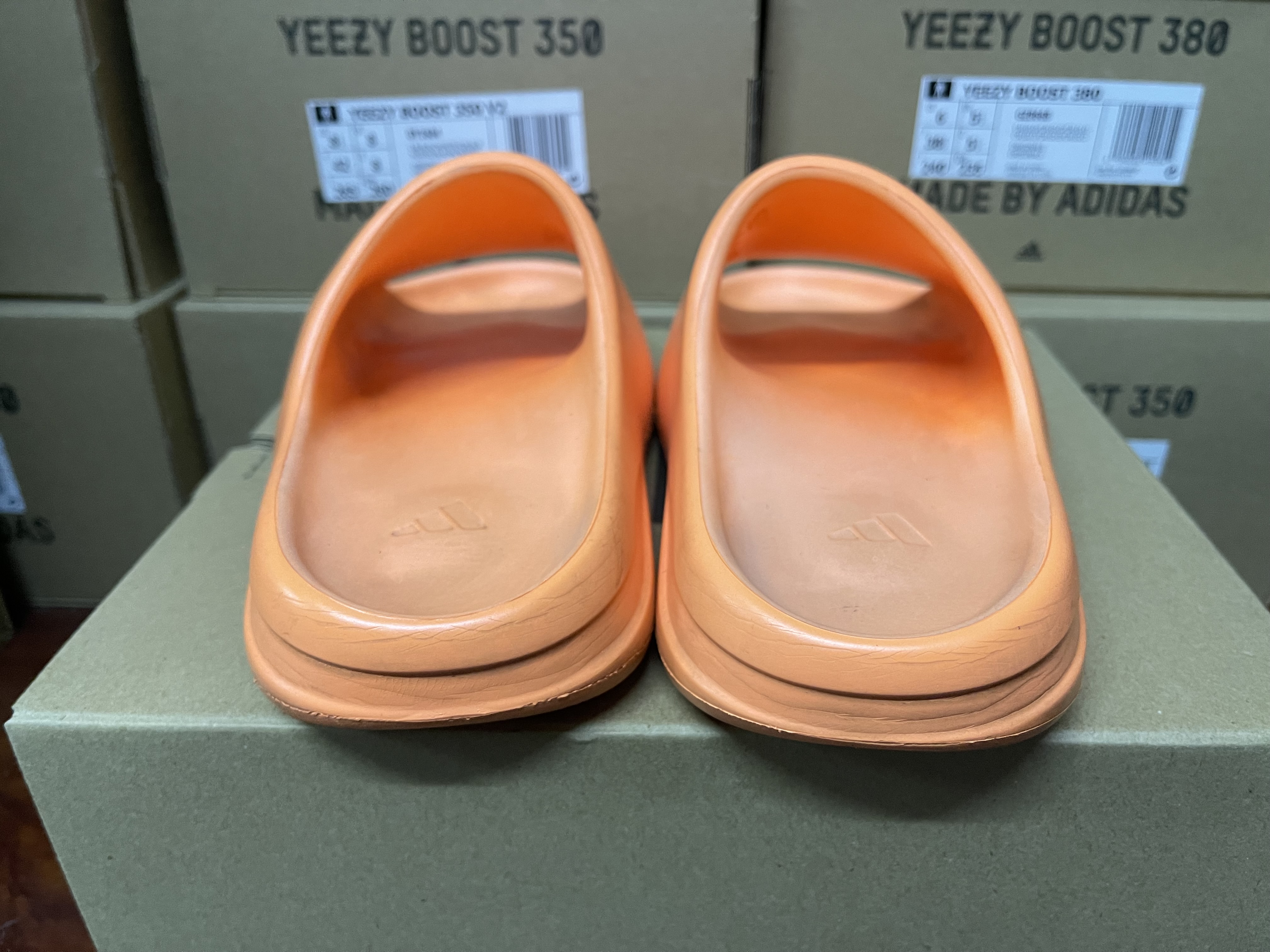 adidas gazelle silver green womens Yeezy Slide Salt - Authentic New Slides 2024 main image 0