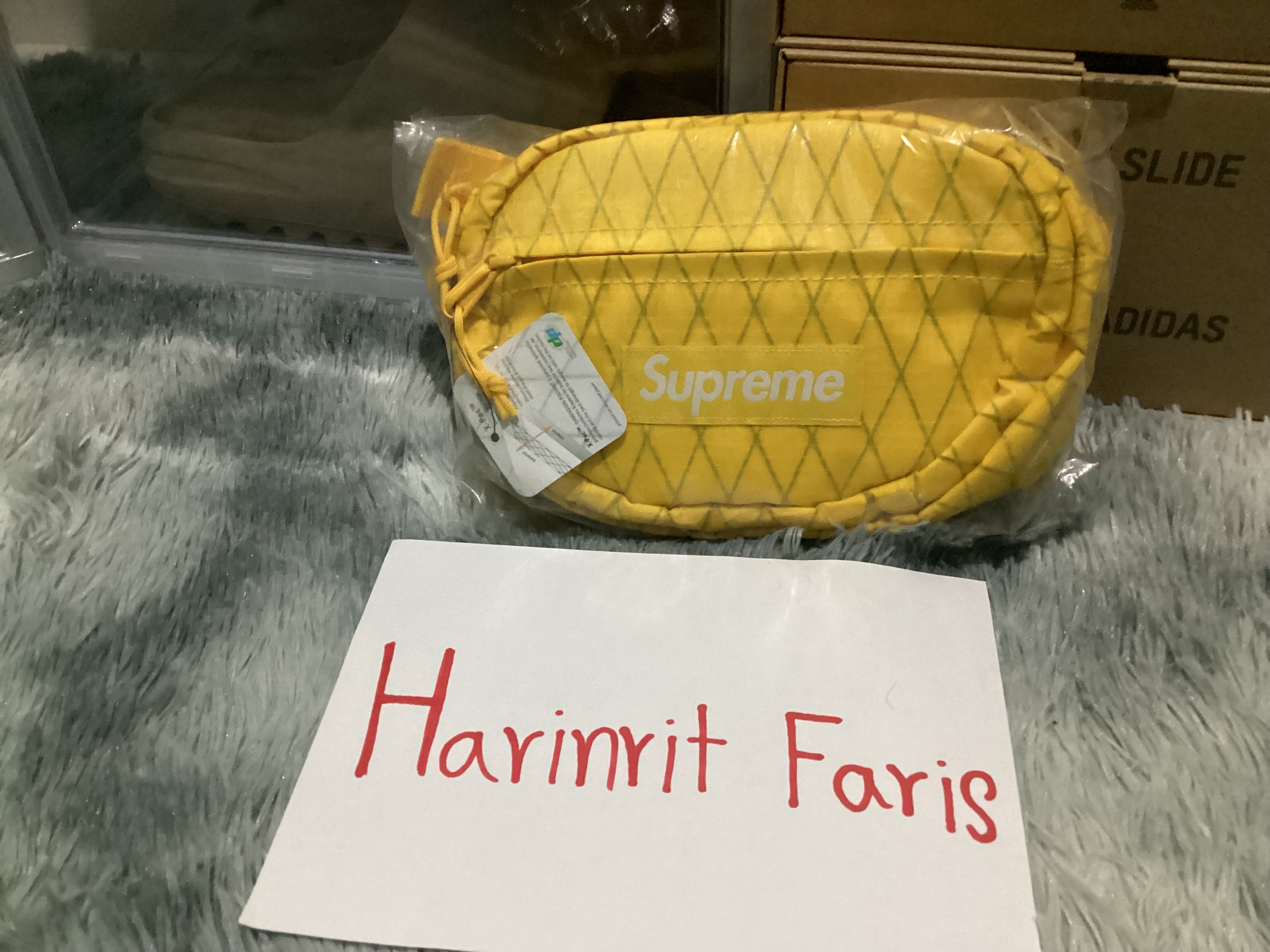 Supreme Backpack (FW18) Yellow