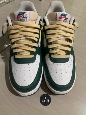 Nike Air Force 1 '07 LV8 (Sail/Opti Yellow/Noble Green) - SKU: FD0341-133 