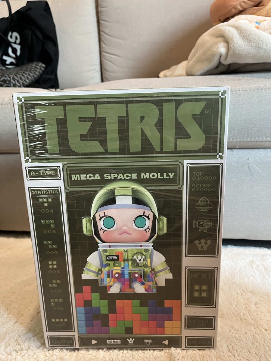 Buy & Sell Pop Mart Space Molly Tetris 400% | 100% Authentic