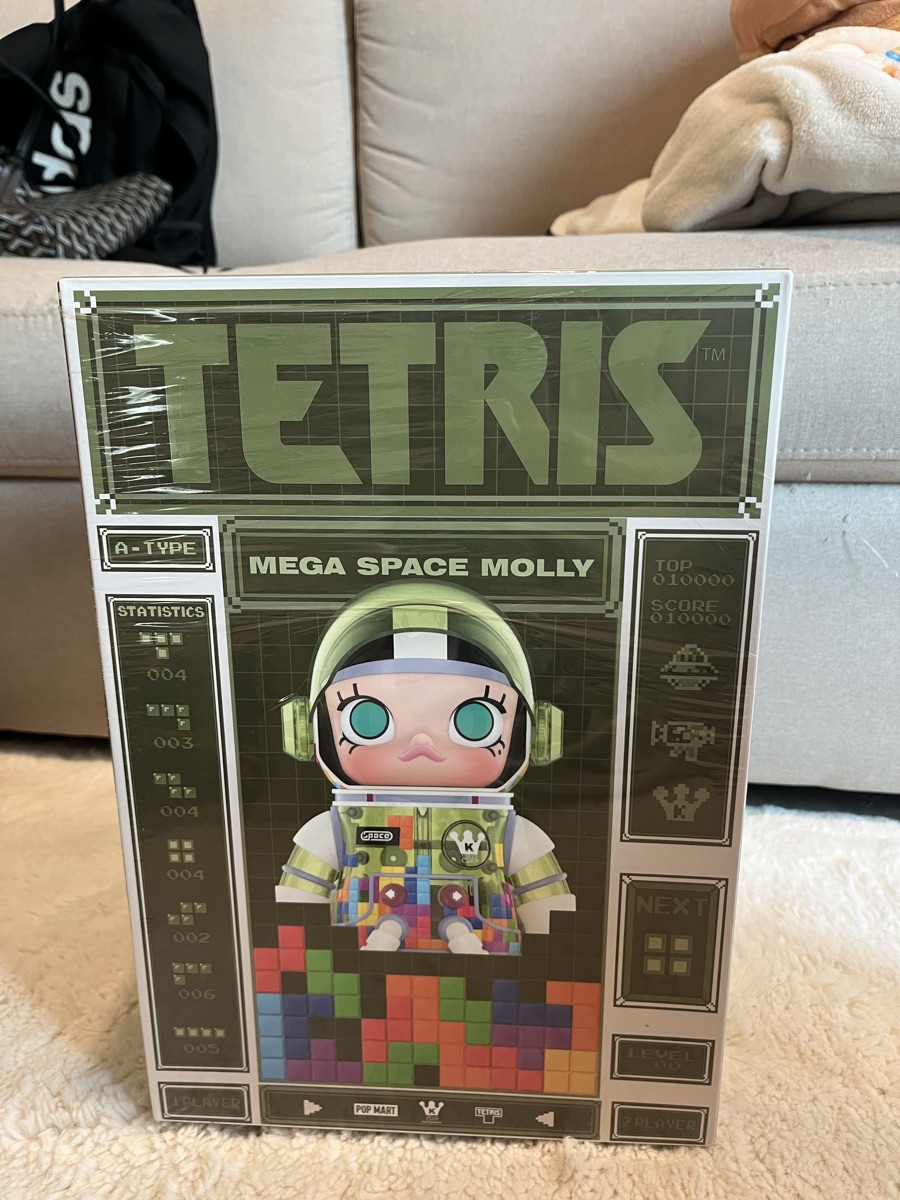 Buy & Sell Pop Mart Space Molly Tetris 400% | 100% Authentic
