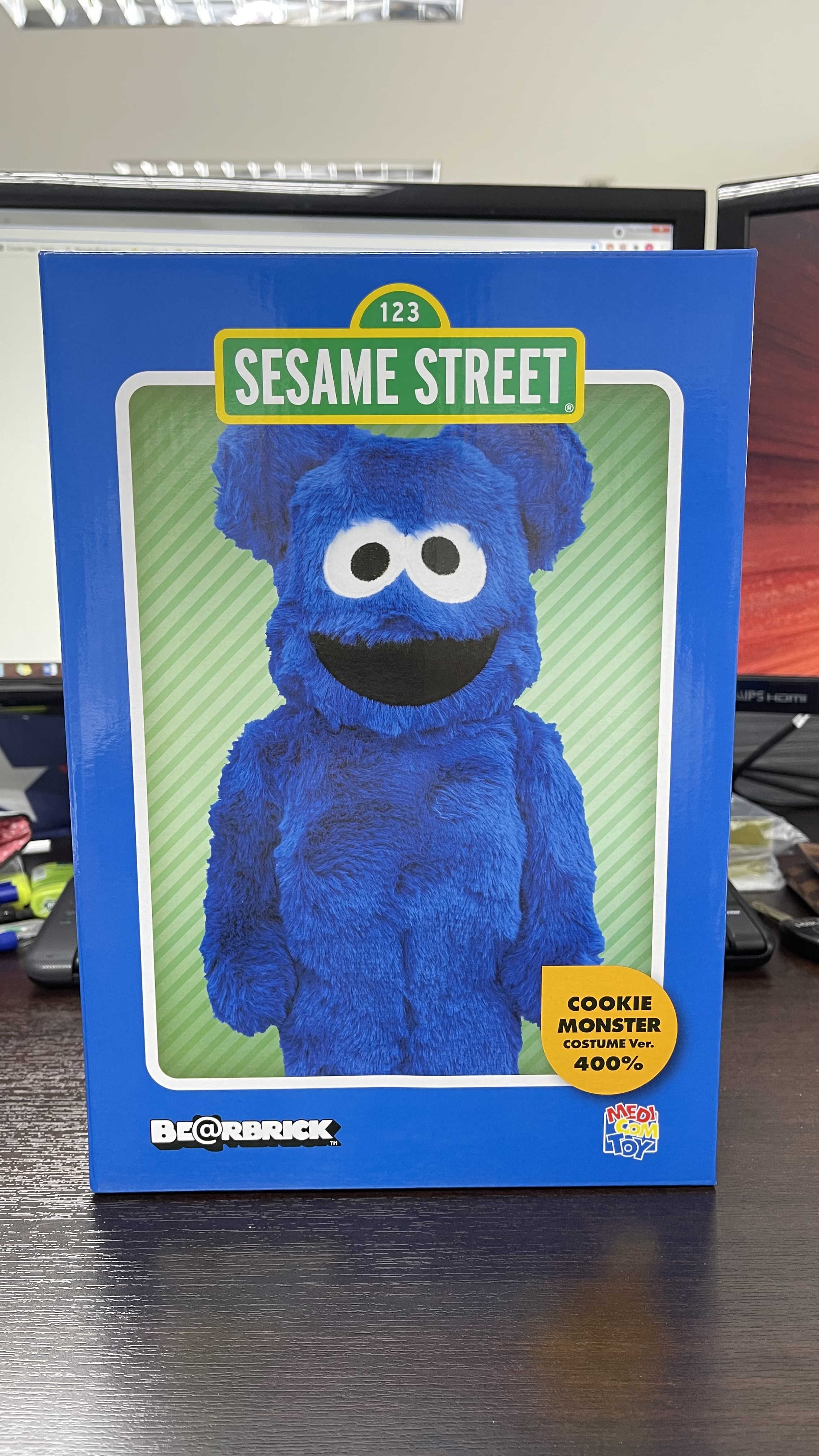 BE@RBRICK COOKIE MONSTER Costume 400％エンタメ/ホビー - その他