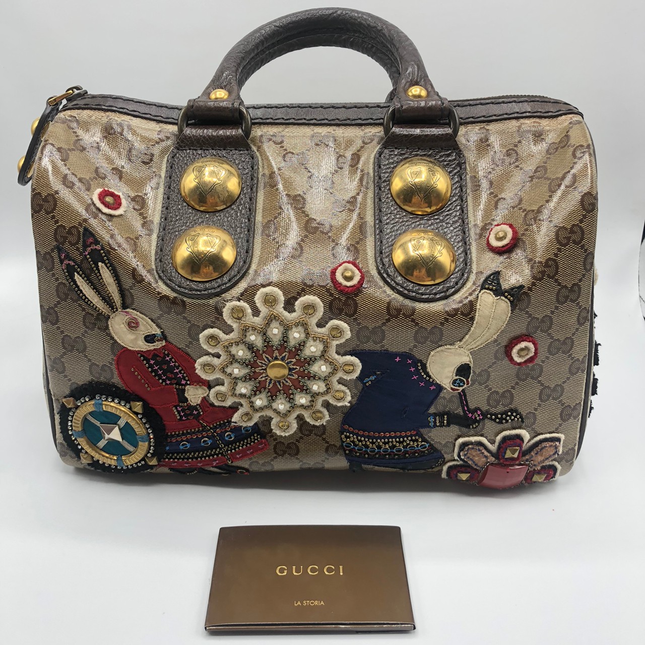 | Gucci Fable Babouska Boston Bag