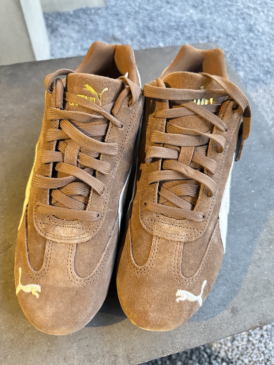 Puma Speedcat OG Haute Coffee Frosted Ivory (Gold Tongue Logo)