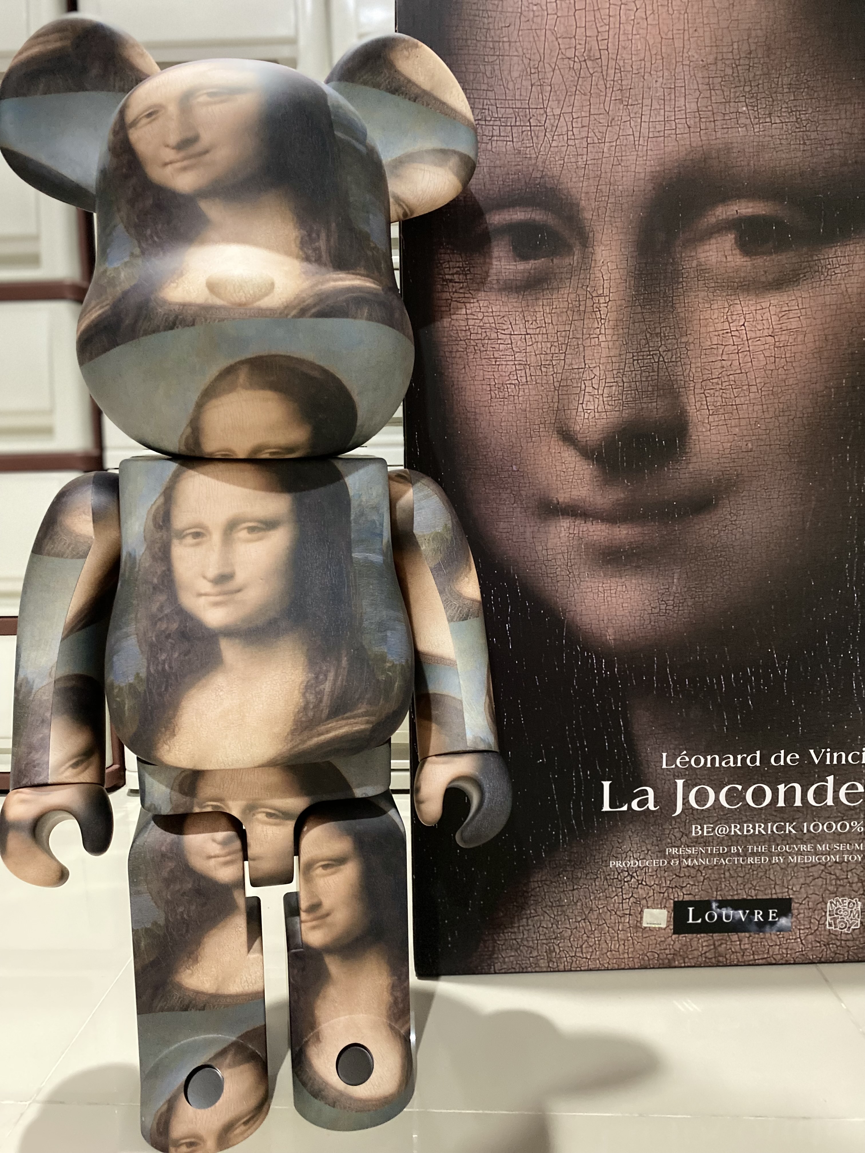 BE@RBRICK LEONARD DE VINCI Mona Lisa 1000% | Sasom