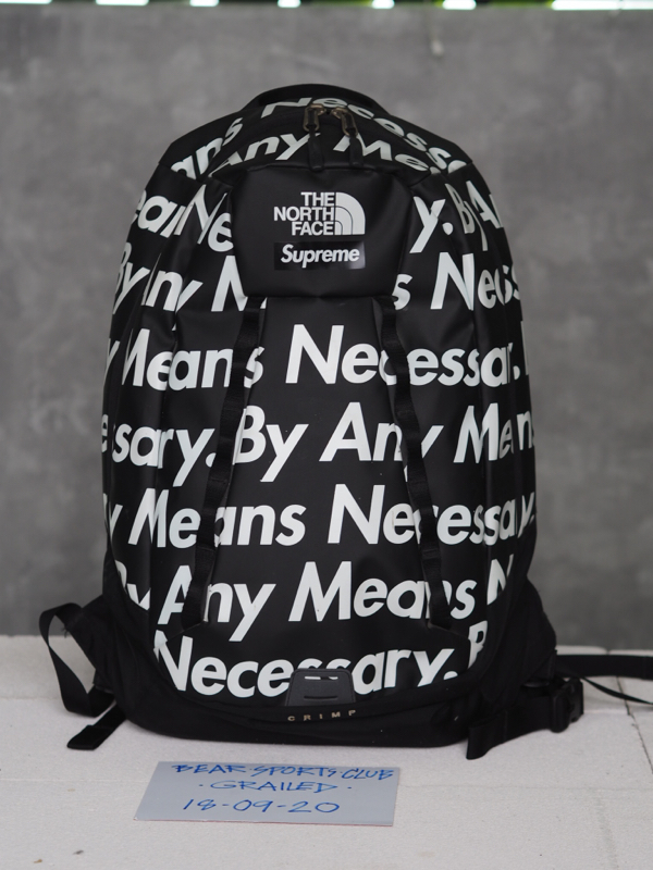 Supreme by any on sale means necessary backpack