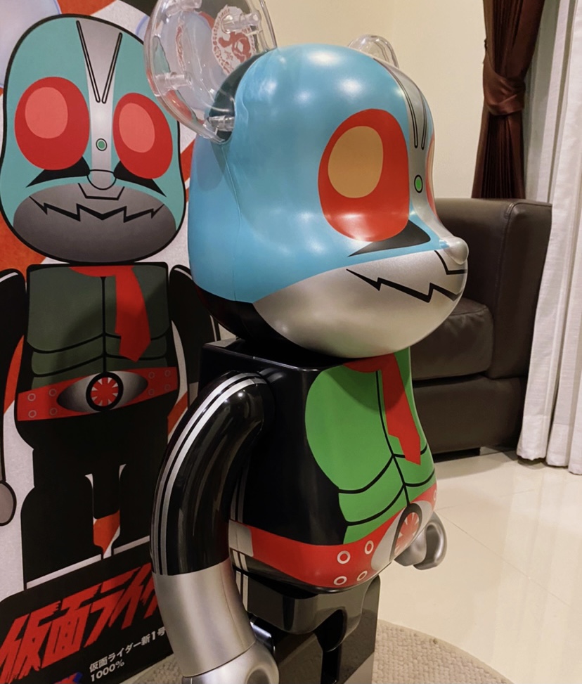 BE@RBRICK 仮面ライダー旧1号 1000％ - フィギュア