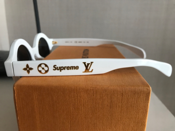 LOUIS VUITTON X SUPREME Downtown Sunglasses Tortoise 813682