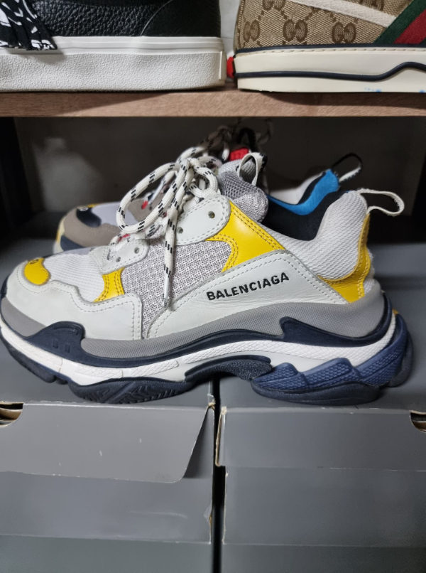 Balenciaga Triple S Split White Light 