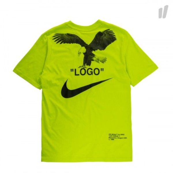 Off White Nike NRG A6 Tee Lime Green 