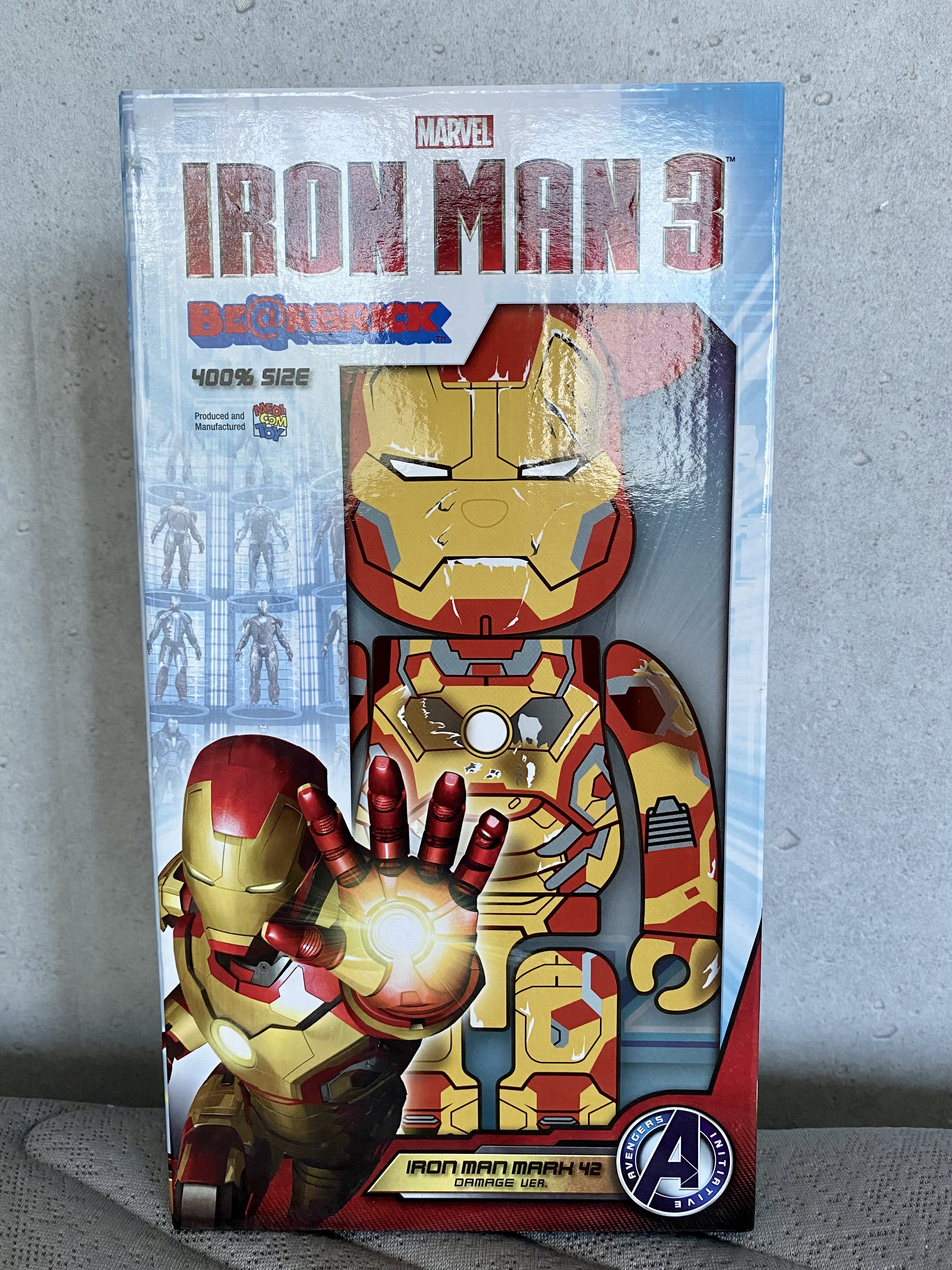 SASOM | collectibles BE@RBRICK Iron Man 3 [Mark 42 - Damage Ver