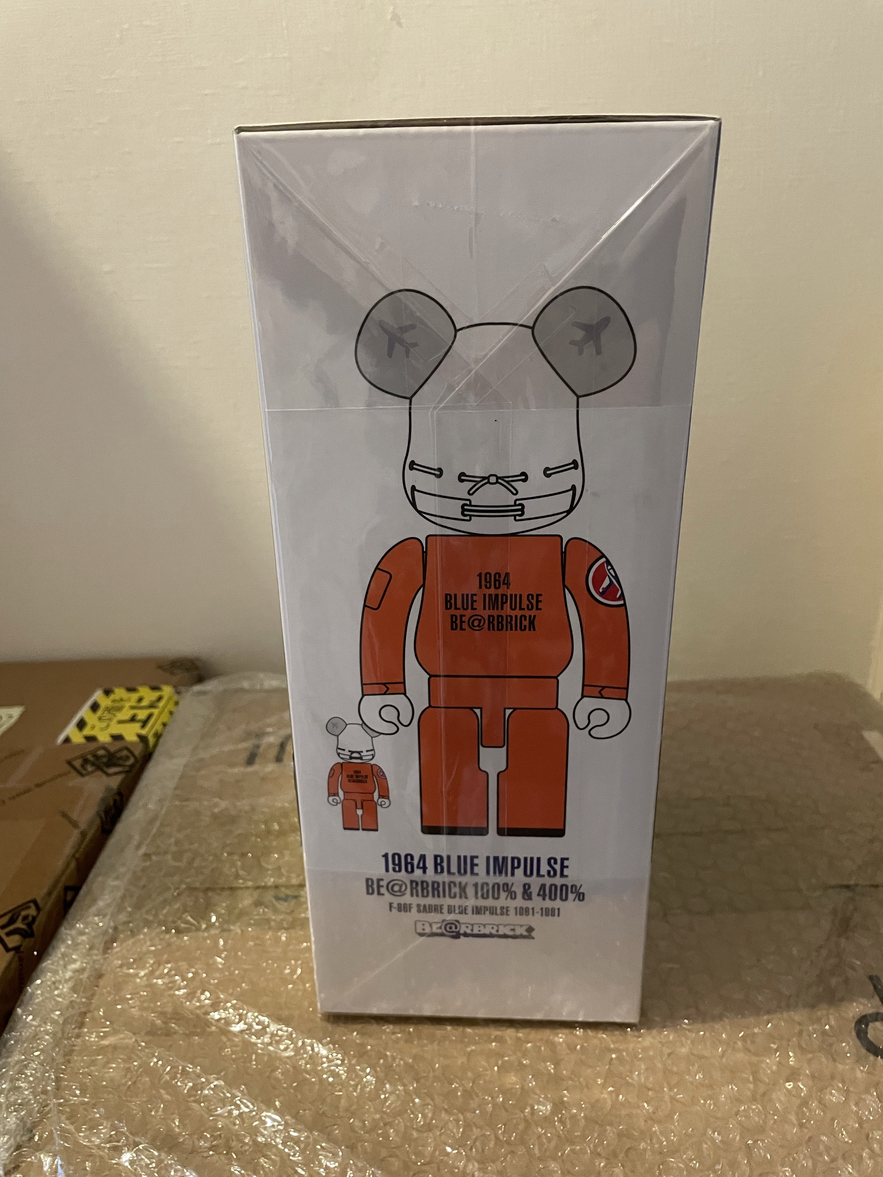 1964ブルーインパルスBE@RBRICK100%＆400%-