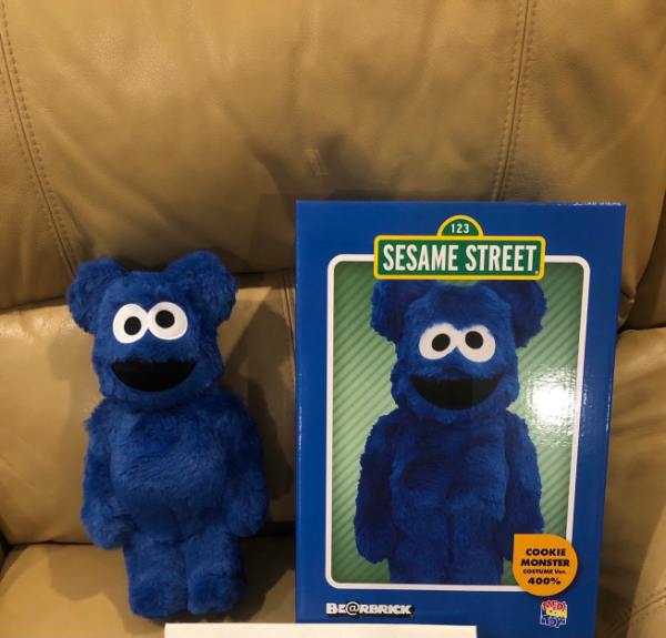 SASOM | collectibles BE@RBRICK COOKIE MONSTER Costume Ver. 400 ...