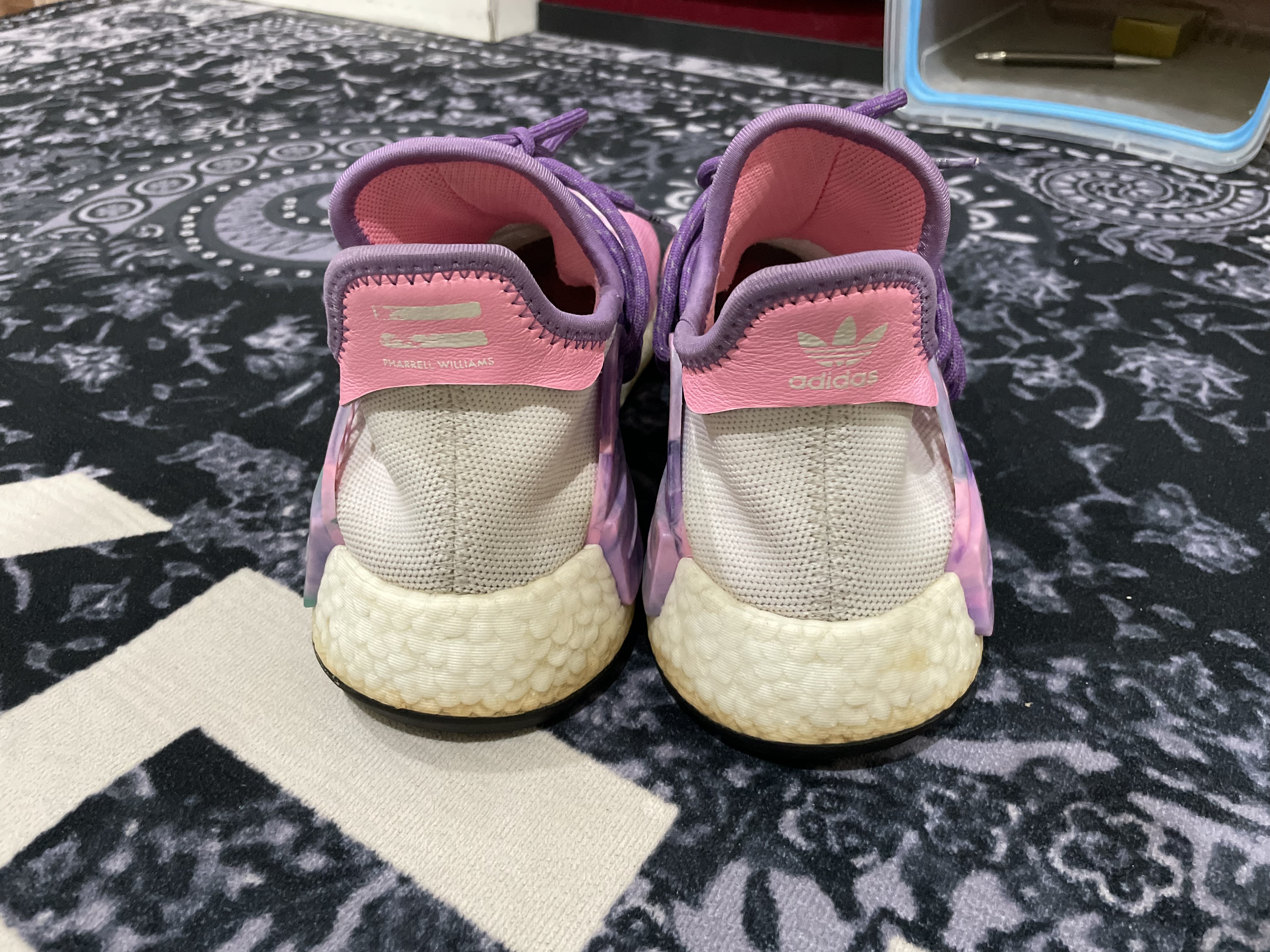 adidas gazelle silver green womens Human Race PW Holi Pink Glow