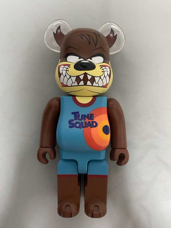 BE@RBRICK★TASMANIAN DEVIL★100％ & 400％ Tasmanian Devil Space Jam 400% + 100% Bearbrick by Medicom