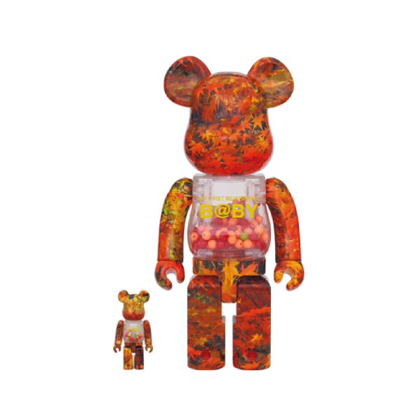 SASOM | ของสะสม BE@RBRICK My First B@BY Autumn Leaves Ver. 400% +