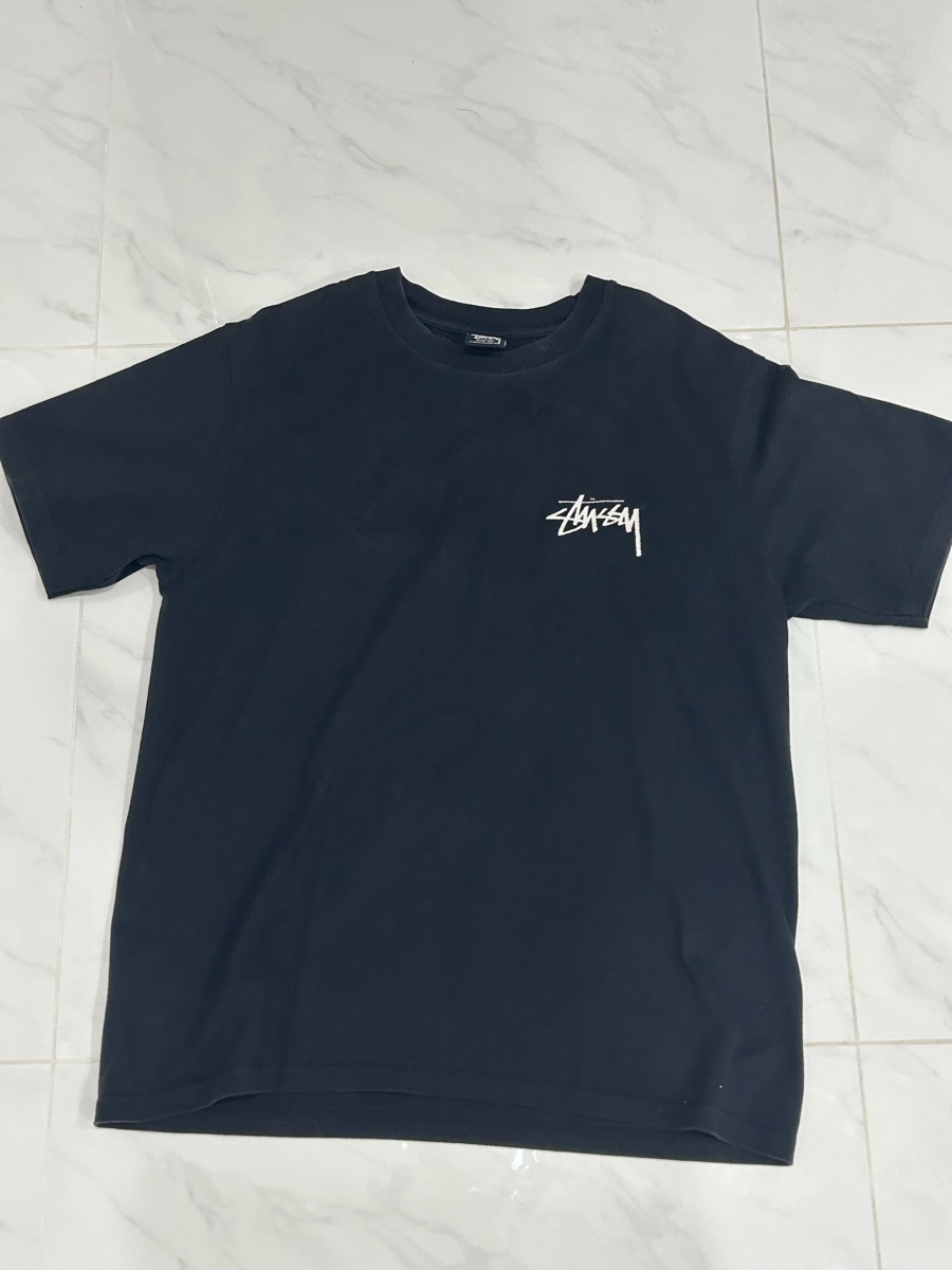 ★送料・関税込★STUSSY★Diced Out TEE★Tシャツ★BLACK Stussy Diced Out Black Tee | Senikersku