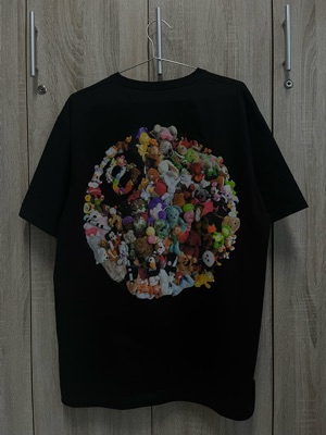 Stussy Plush T-Shirt Black Shop Authentic at SASOM