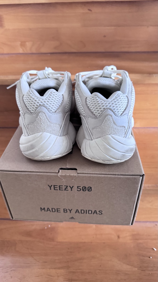 adidas gazelle silver green womens adidas Yeezy 500 "Bone White" (2023)