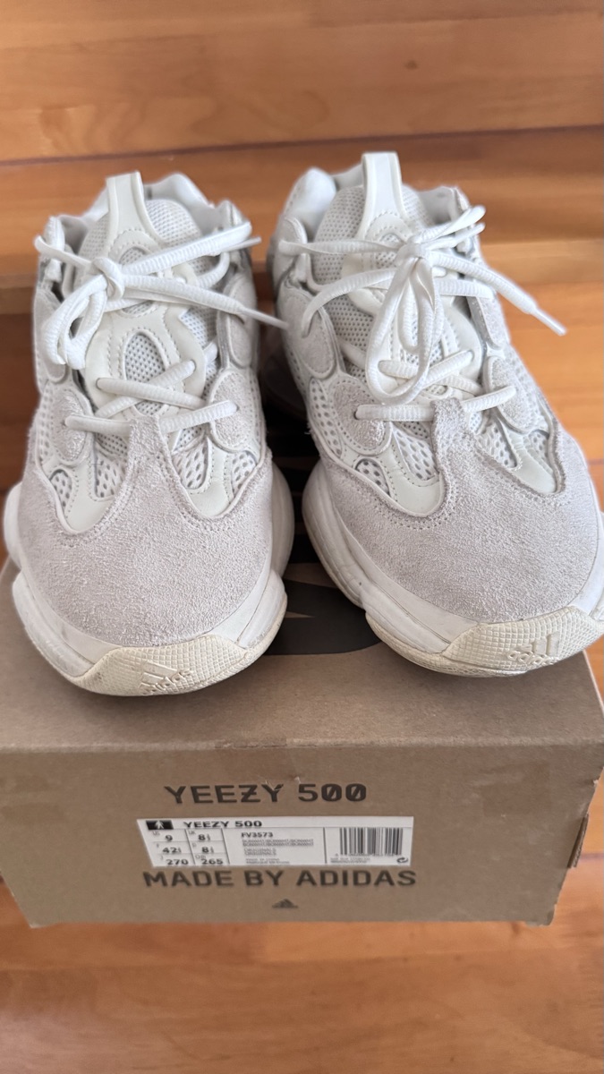adidas gazelle silver green womens ID5114 Adidas Yeezy 500 Bone White [USED]