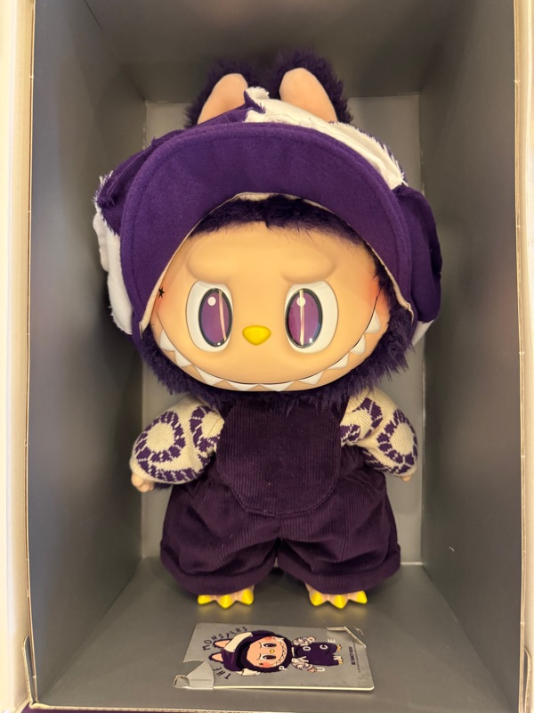 Pop Mart LABUBU × PRONOUNCE-BE Fancy Now Vinyl Plush Doll