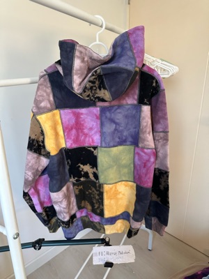 Supreme Patchwork Tie Dye Hooded Sweatshirt Tie Dye