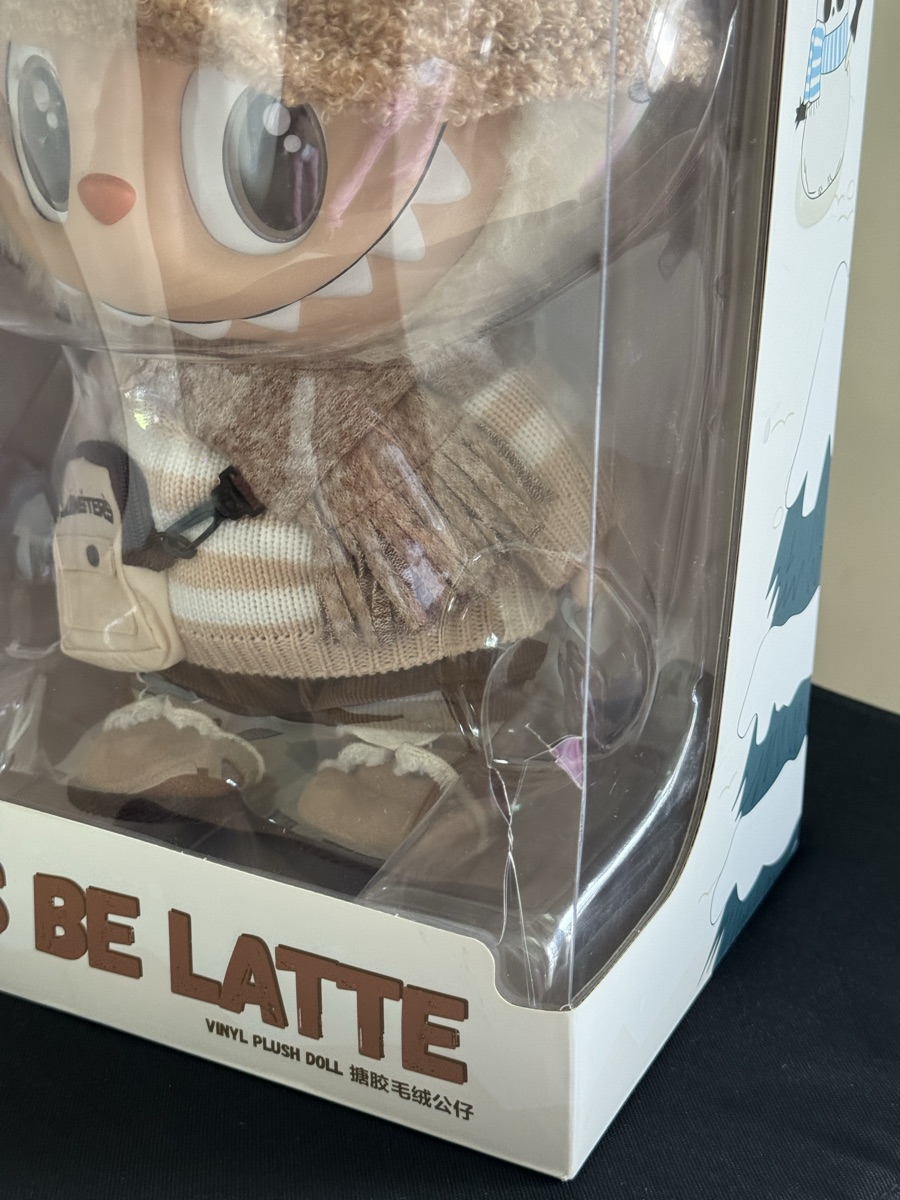 Pop Mart Labubu The Monsters DRESS BE LATTE Vinyl Plush Doll