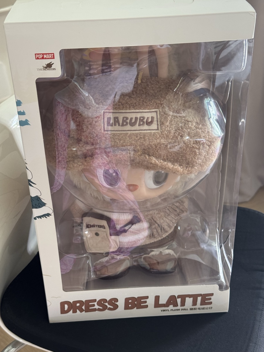 POPMART　THE MONSTERS DRESS BE LATTE THE MONSTERS - DRESS BE LATTE Vinyl Plush Doll | Designer