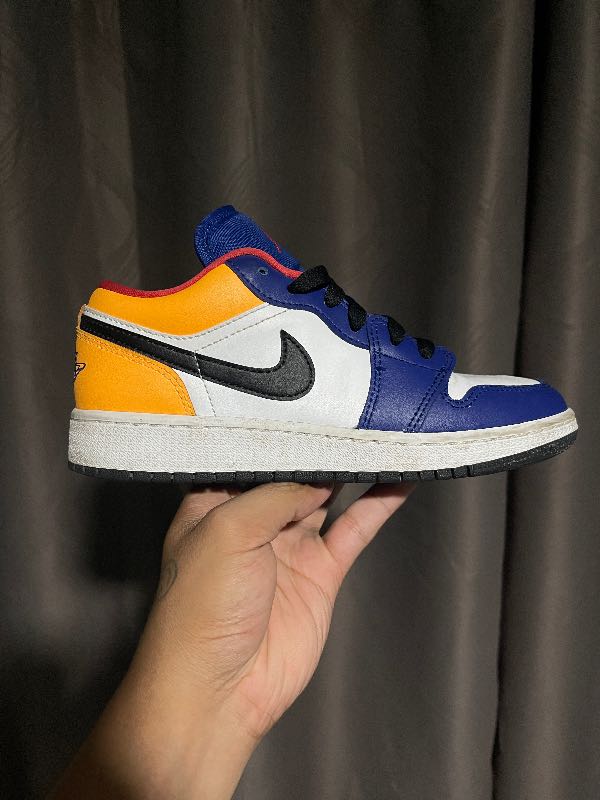 Air Jordan 1 Low GS 'Royal Yellow