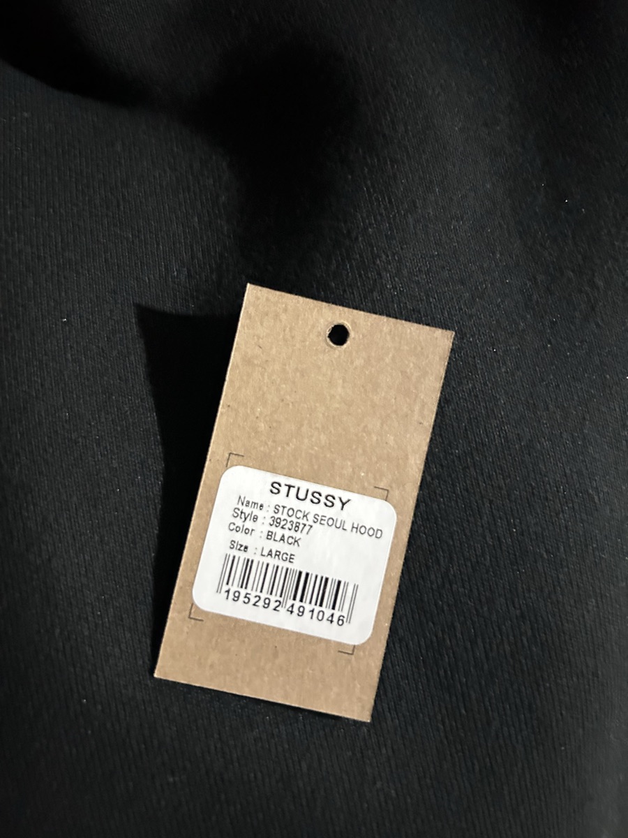 ★関税込★Stussy★Stussy Stock Seoul Hood Black 2022★ Stussy Stock Seoul Zip Hood Black 2023 | eBay