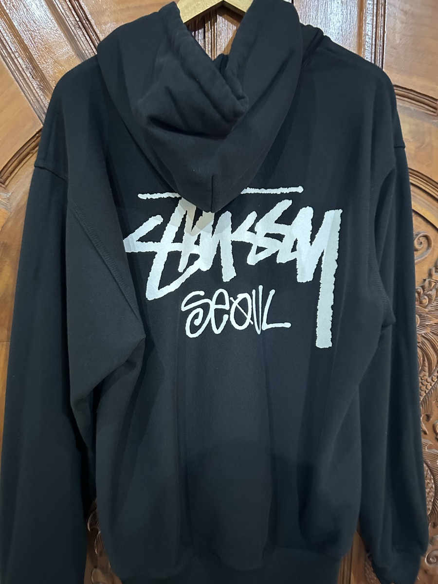 ★関税込★Stussy★Stussy Stock Seoul Hood Black 2022★ Stussy 2024 Stussy Stock Seoul Hood Black, 100% Authentic | eBay