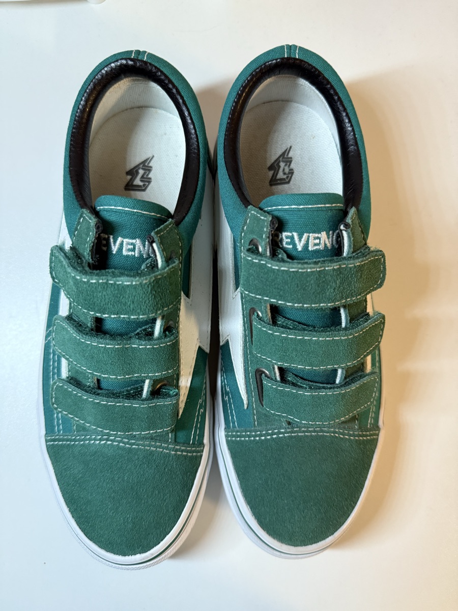 Sneaker Green Revenge Storm Vans Green Velcro Revenge Storm [Pre