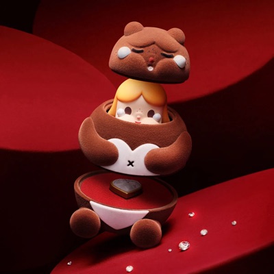 เช็คการ์ด) Pop Mart Be Mine (Super Secret Edition) (Crybaby