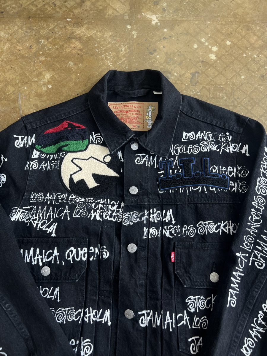 Stussy x Denim Tears x Our Legacy TTL Denim Jacket Black Stussy x Denim Tears x Our Legacy TTL Denim Jacket Black
