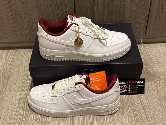 Nike Air Force 1 Low Just Do It Summit White Team Red DV7584-100