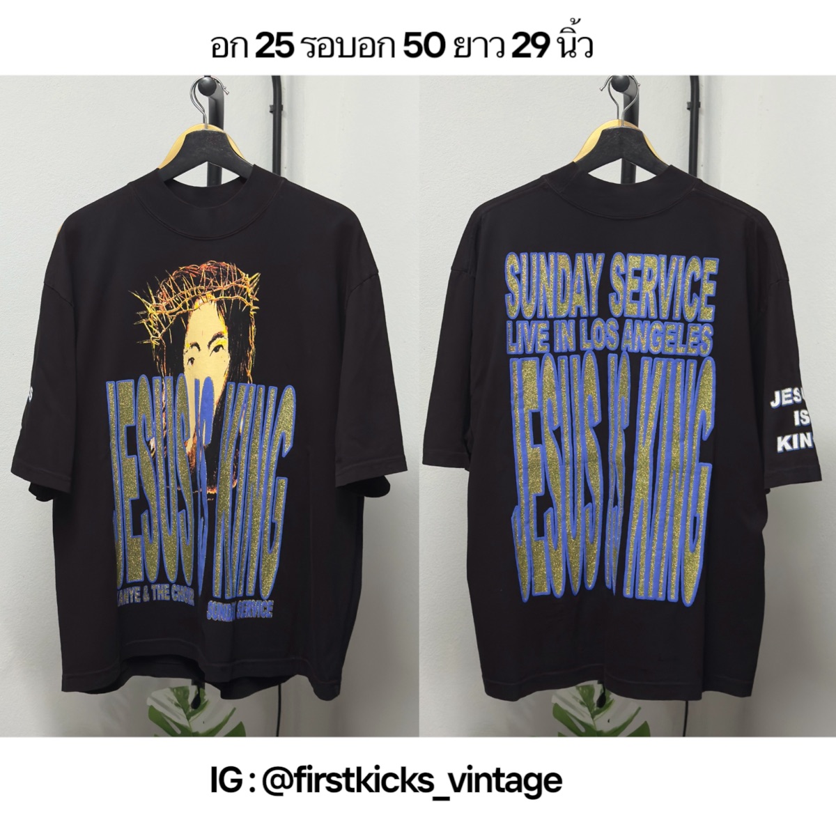 Tシャツ・カットソー Kanye West AWGE for JIK T-Shirt Black Kanye West AWGE for JIK T-Shirt Black Men's - FW19 - US