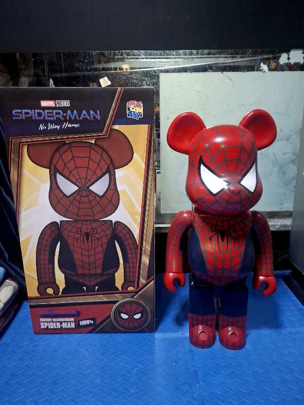 BE@RBRICK - BE@RBRICK NEIGHBORHOOD SPIDER-MAN 1000％ BEARBRICK Iron Spider 1000% Spiderman Avengers Marvel Be