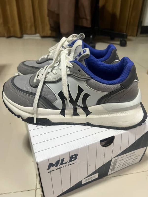 MLB■Chunky Runner SL NY■送料込 MLB Unisex Chunky Runner SL Shoes NY Yankees Gray | Comfort