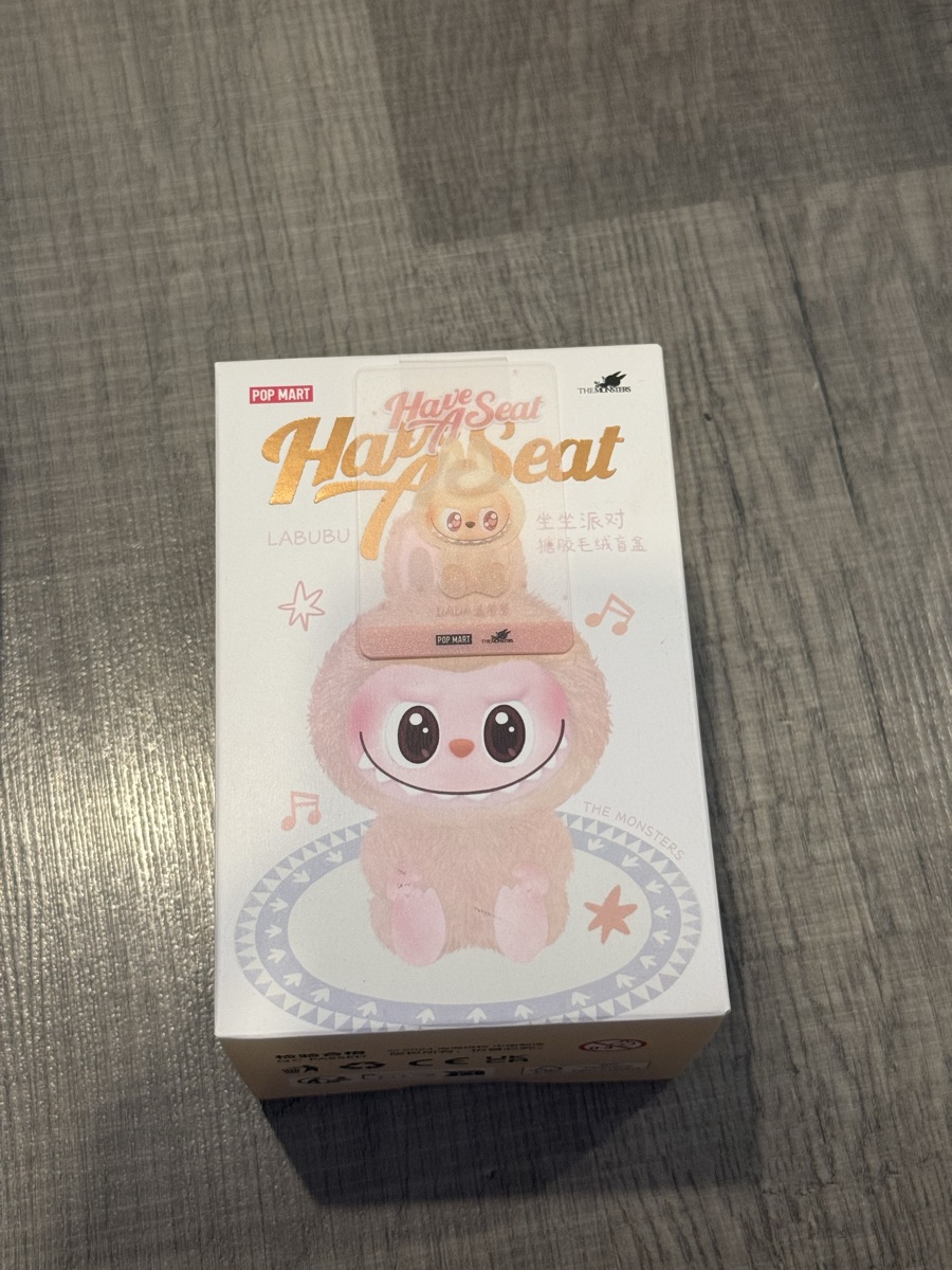 【正規品】POPMART LABUBU THE MONSTERS DADA POP MART LABUBU The Monsters Plush Vinyl Have A Seat DADA