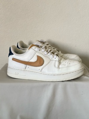 Air force 1 low removable shop swoosh pack white vachetta tan