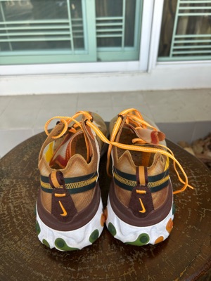 nike react element 87 pale ivory orange peel