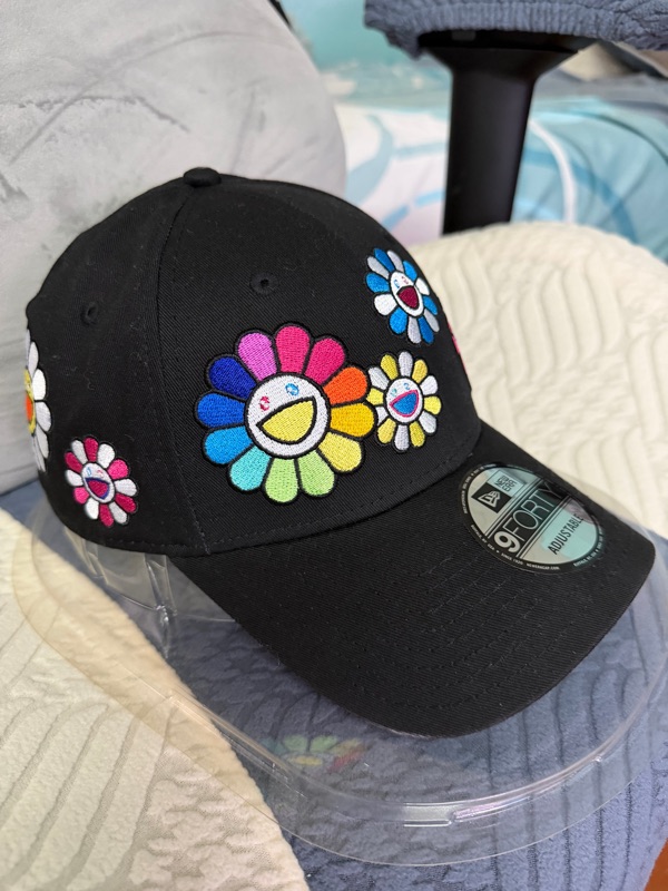 New Era x Takashi Murakami Flower Allover 9Forty Cloth Strap Hat