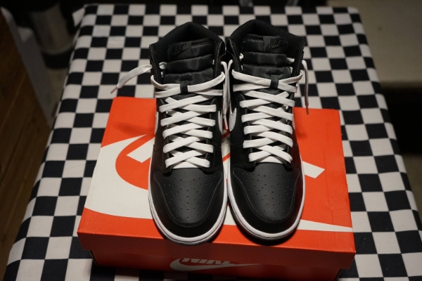 SASOM  รองเท้าNike Dunk High Anthracite White