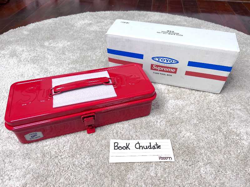 2022 ファッション 未開封 Supreme TOYO Steel T-320 Toolbox Red
