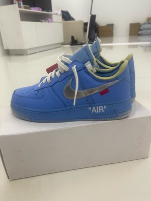 Nike Air Force 1 Low Off-White MCA University Blue Men's - CI1173