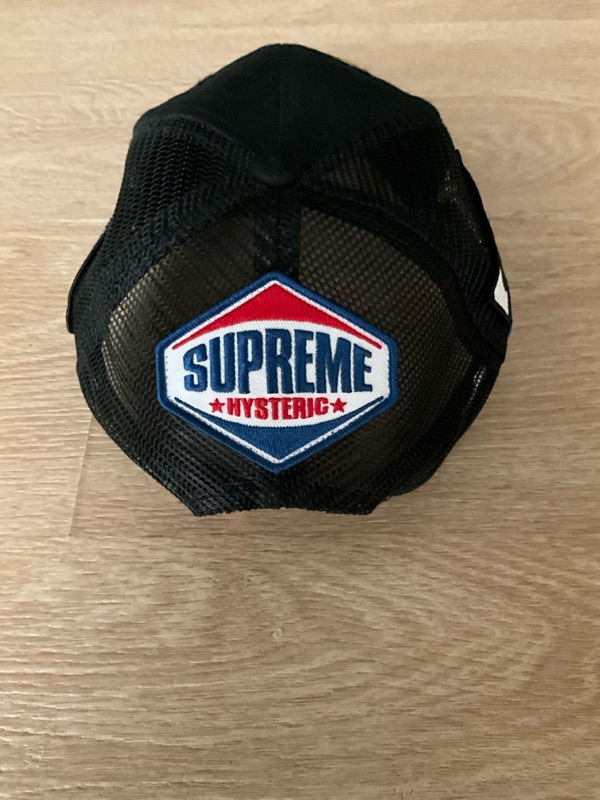 Supreme Hysteric Glamour Vanson Leathers Mesh Back 6-Panel Black