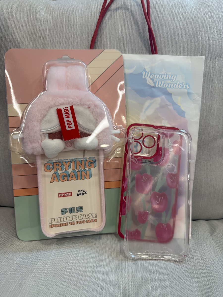 アイドル Crying Again Phone Case 14pro max CRYBABY Crying Again Series-Phone Case - POP MART (United